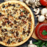 Chicken & Mushrooms Pizza